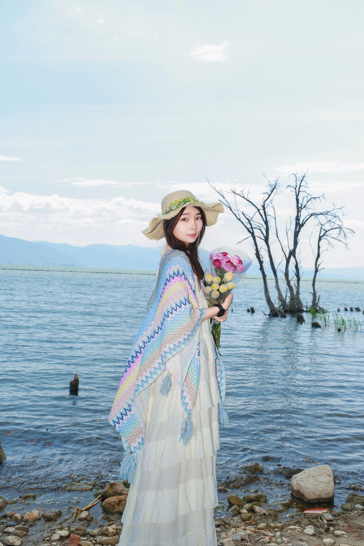 洱海边的花束